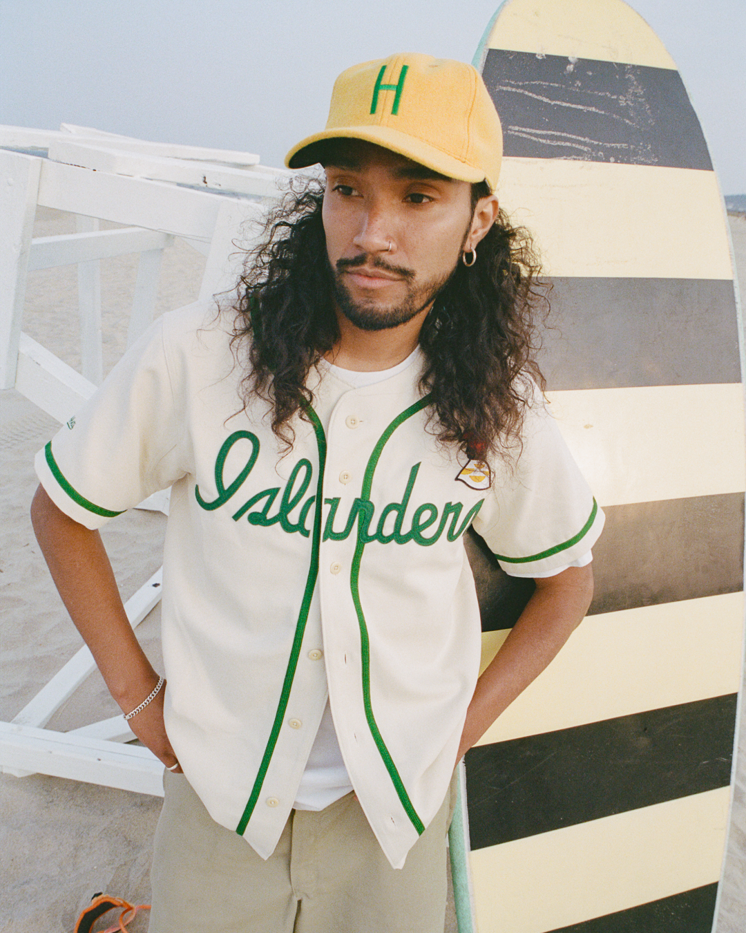 Hawaii Islanders (PCL) Cotton Twill Baseball Jersey product image 3, provided for visual reference and product detail review