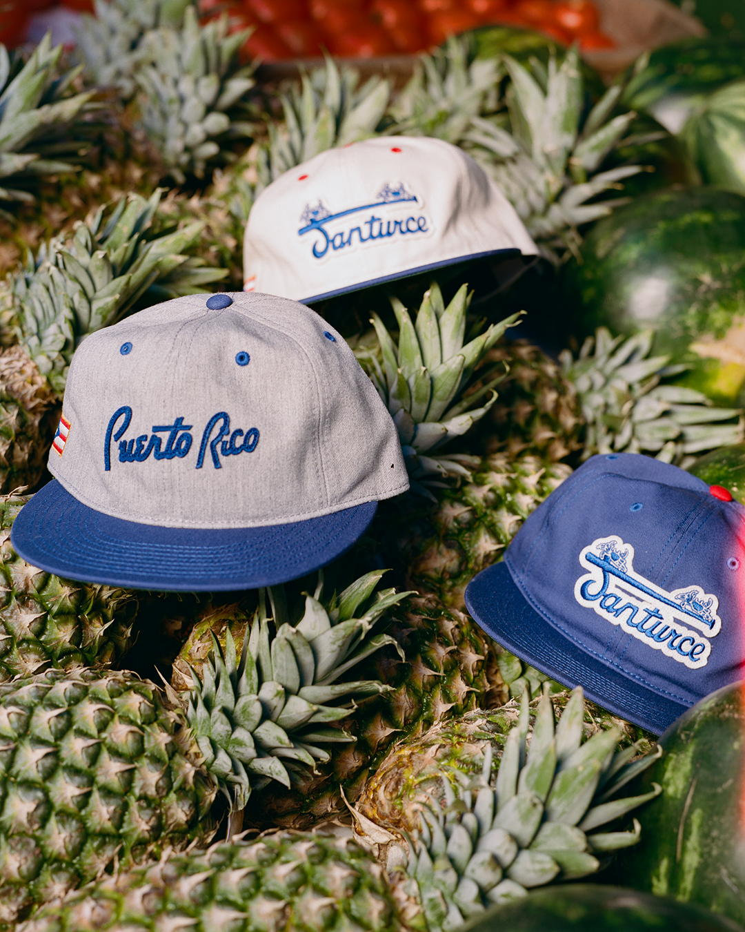 Puerto Rico 1958 National Team Cotton Twill Ballcap product image 3, provided for visual reference and product detail review