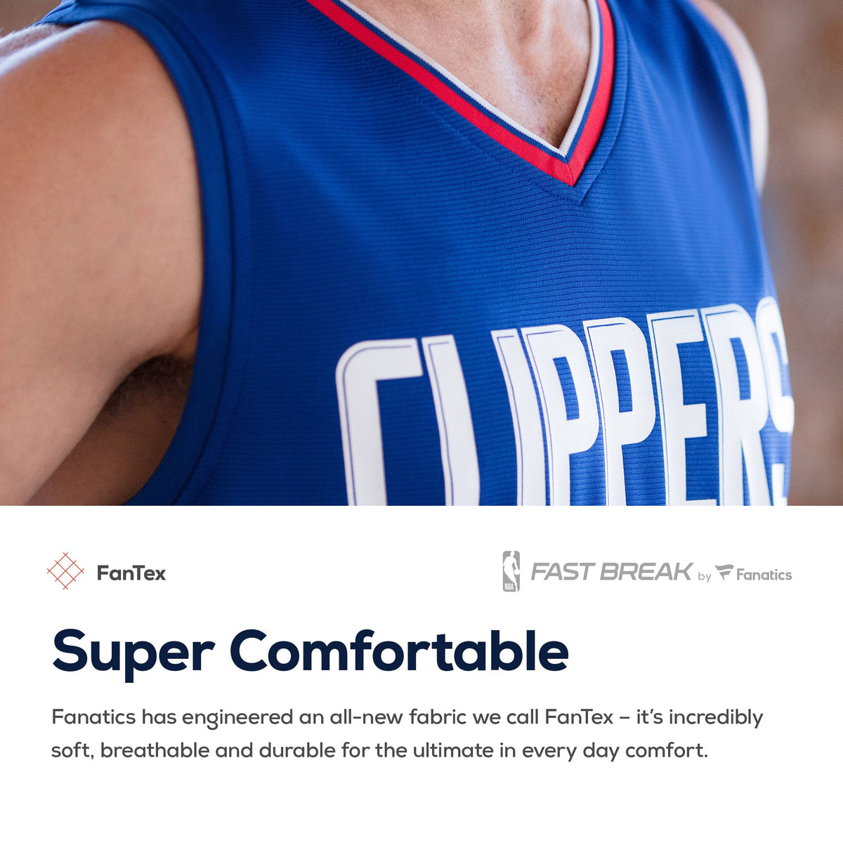 Youth LA Clippers Kawhi Leonard Fanatics Blue 2019/20 Fast product image 7