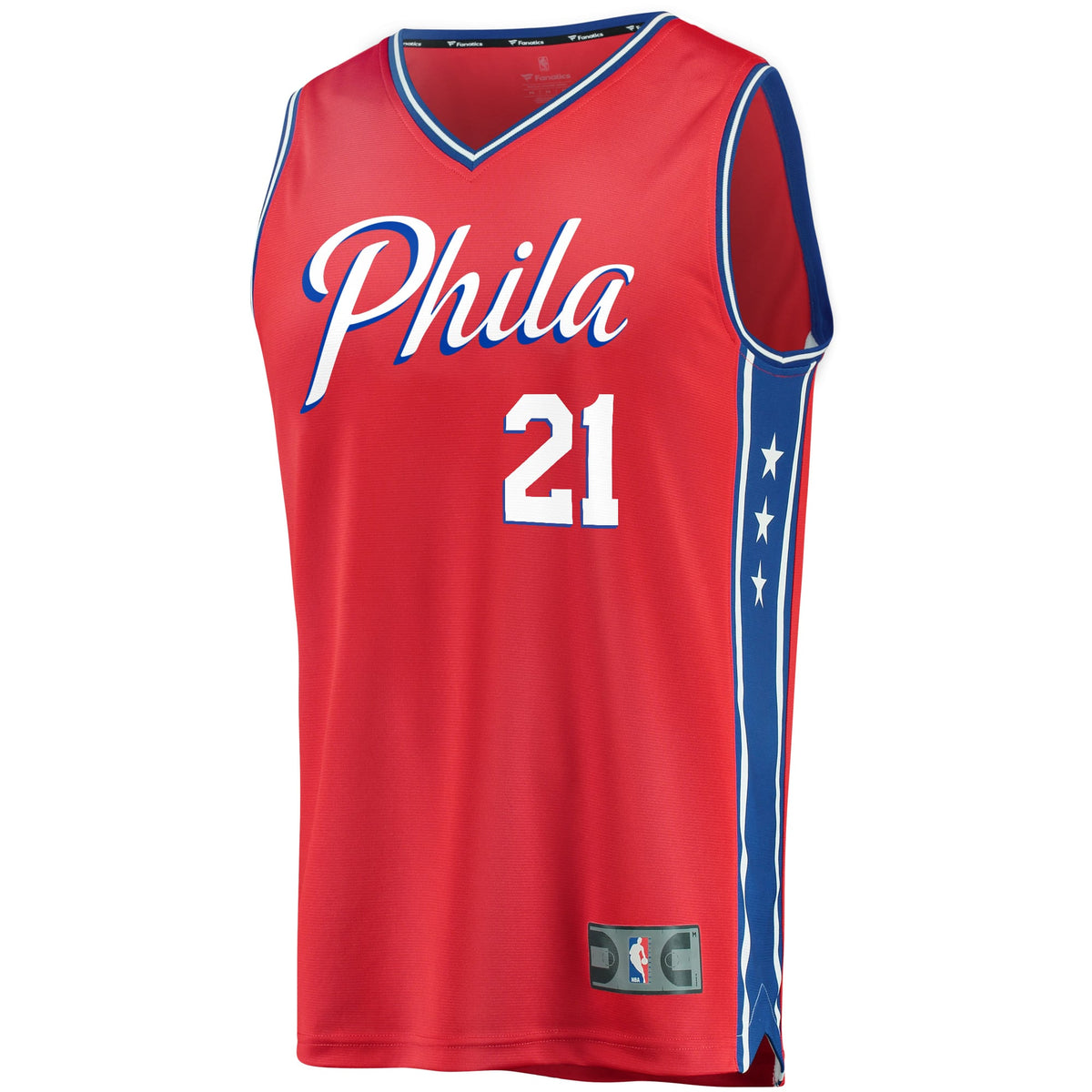Youth Philadelphia 76ers Joel Embiid Fanatics Red 2019/20 product image 3