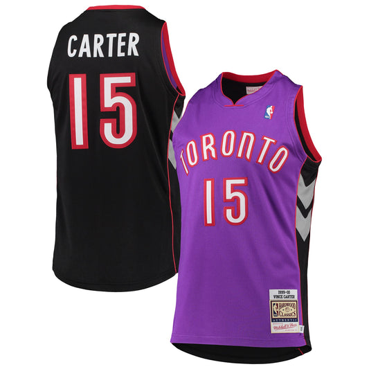 Men's Toronto Raptors Vince Carter Mitchell & Ness Purple product image 1