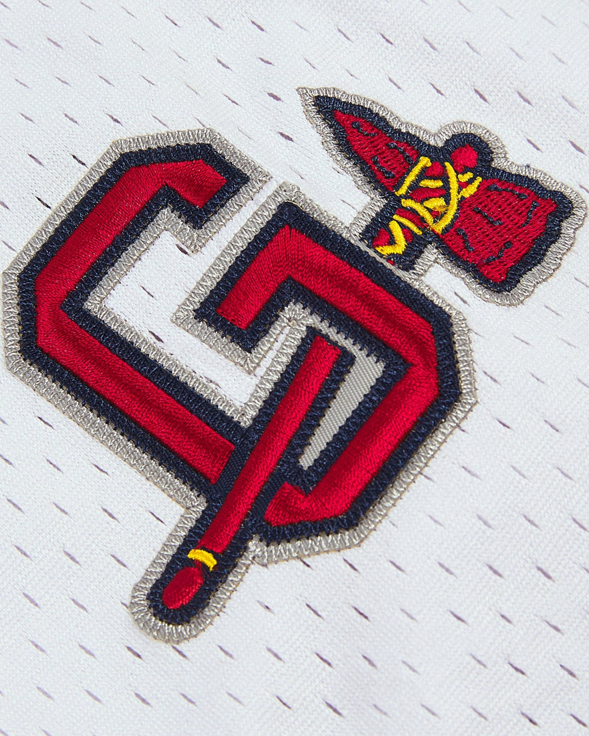 Ronald Acuña Jr. Gwinnett Braves Mesh Button-Up Jersey product image 4, provided for visual reference and product detail
