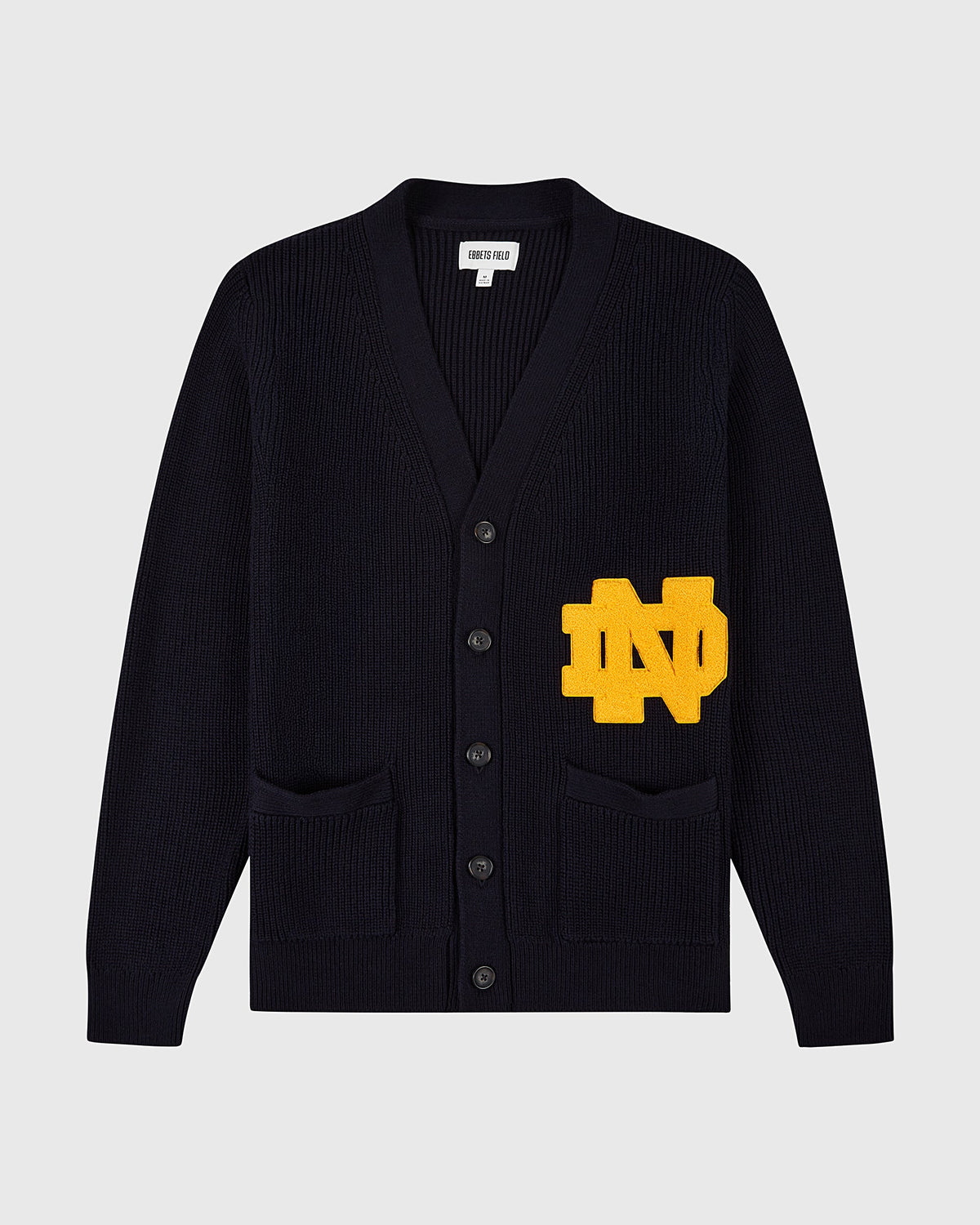 University of Notre Dame Varsity Cardigan product image 1, provided for visual reference and product detail review