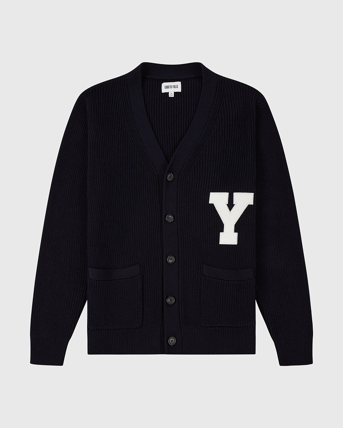 Yale University Varsity Cardigan product image 1, provided for visual reference and product detail review