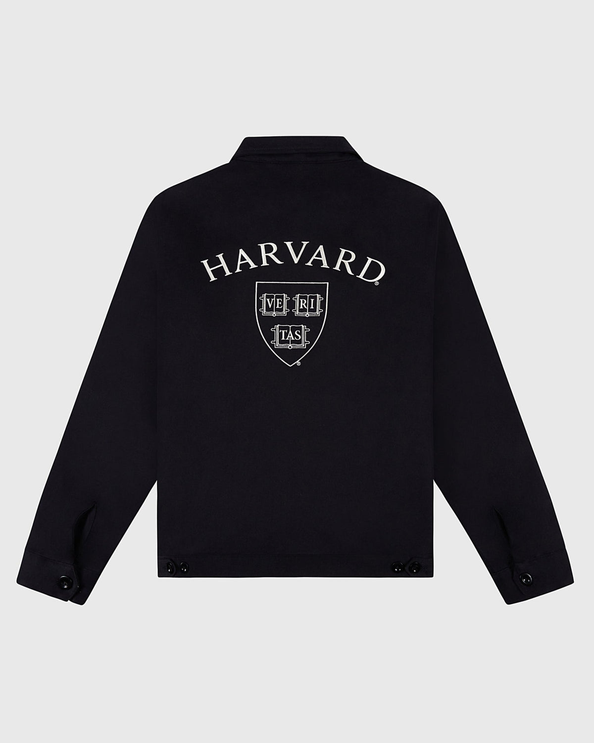 Harvard University Cotton Grounds Crew Jacket product image 2, provided for visual reference and product detail review
