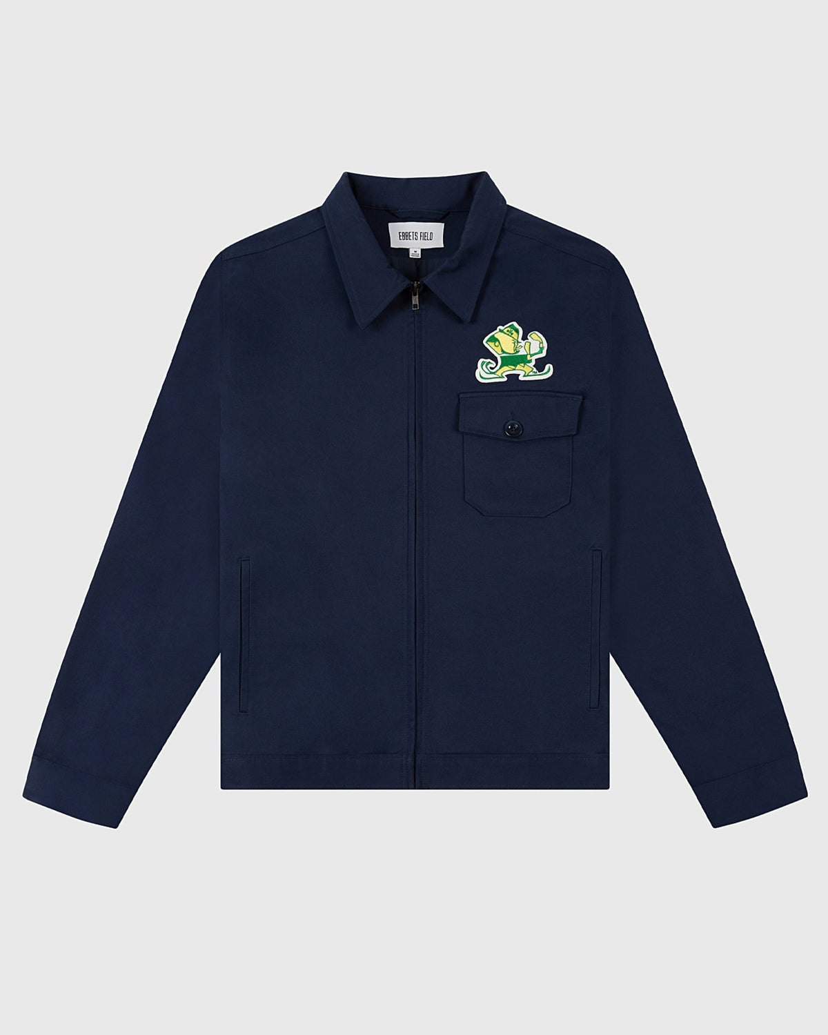 University of Notre Dame Cotton Grounds Crew Jacket product image 1, provided for visual reference and product detail review