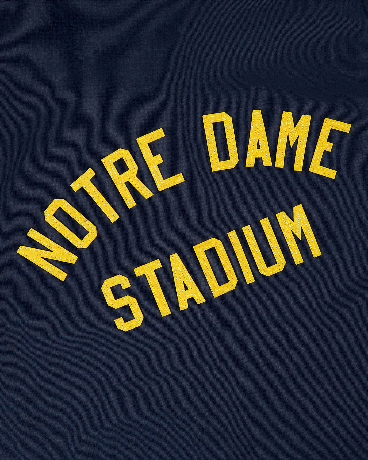 University of Notre Dame Cotton Grounds Crew Jacket product image 5, provided for visual reference and product detail review
