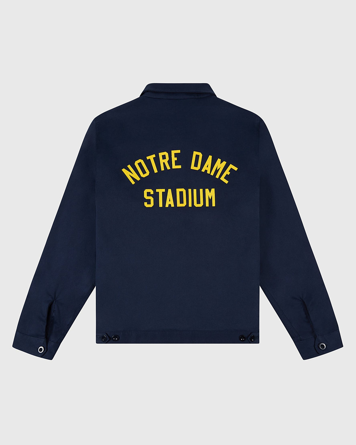 University of Notre Dame Cotton Grounds Crew Jacket product image 2, provided for visual reference and product detail review