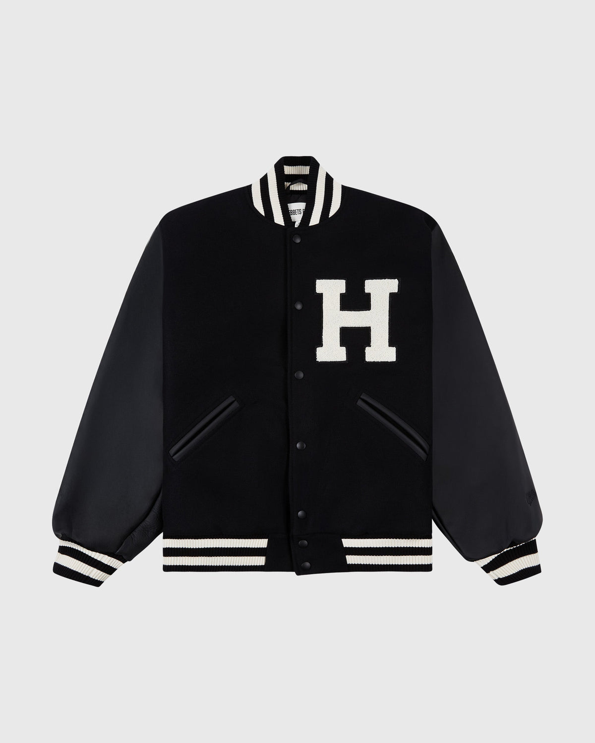 Harvard University Wool and Leather Varsity Jacket product image 1, provided for visual reference and product detail review