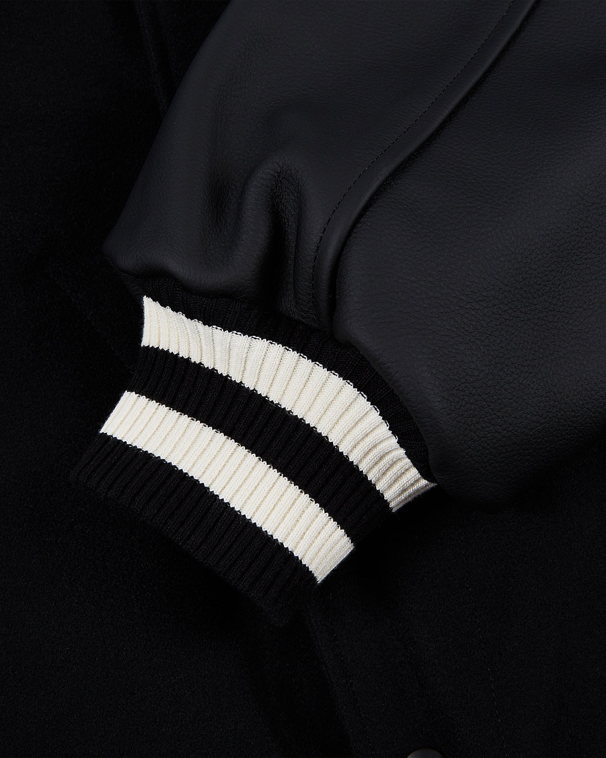Harvard University Wool and Leather Varsity Jacket product image 5, provided for visual reference and product detail review