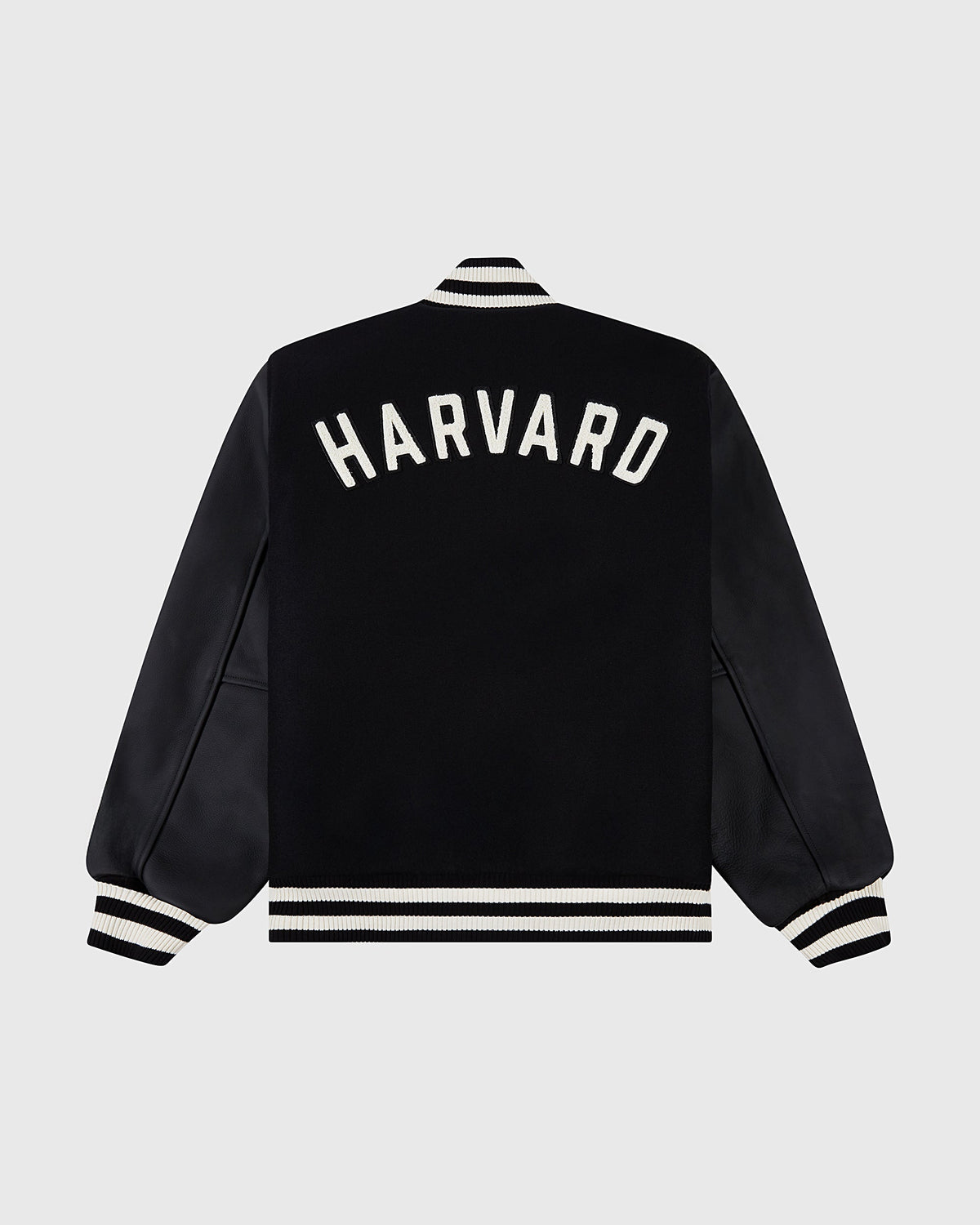 Harvard University Wool and Leather Varsity Jacket product image 2, provided for visual reference and product detail review