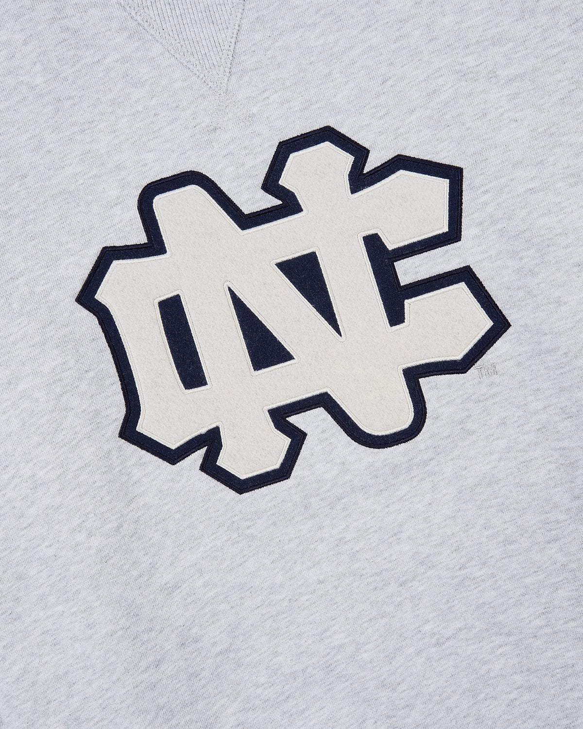 University of North Carolina Heavyweight Cotton Terry Crewneck product image 3, provided for visual reference and product
