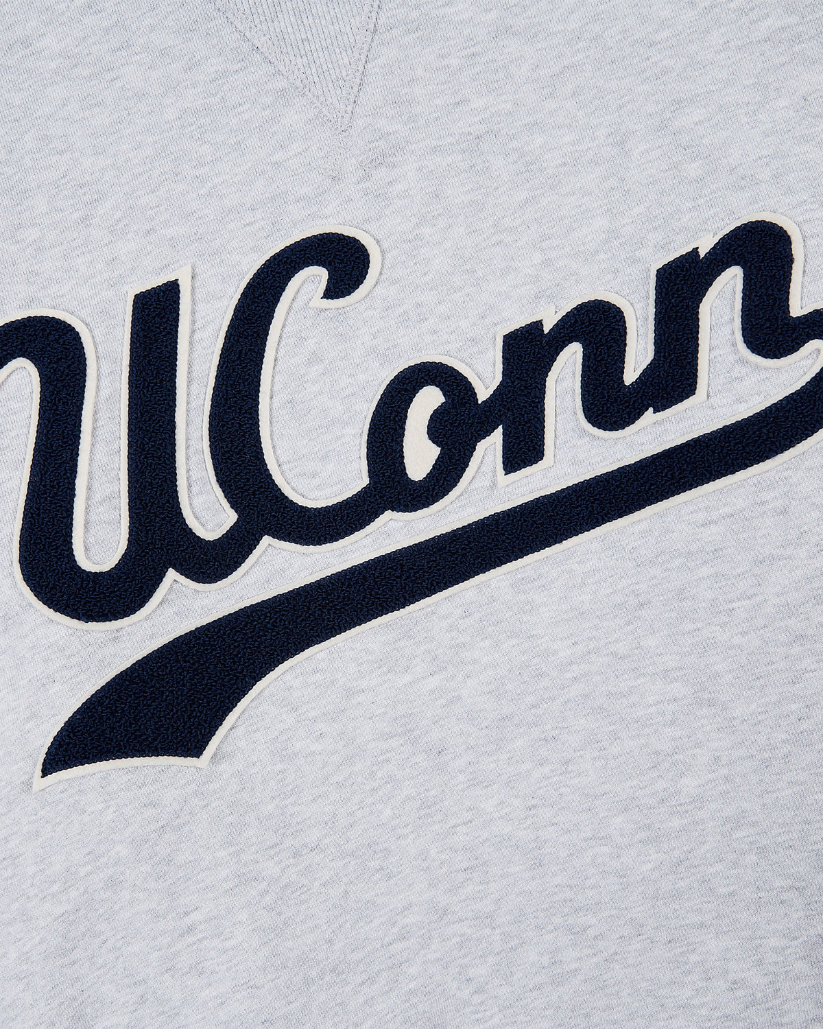 University of Connecticut Heavyweight Cotton Terry Crewneck product image 3, provided for visual reference and product