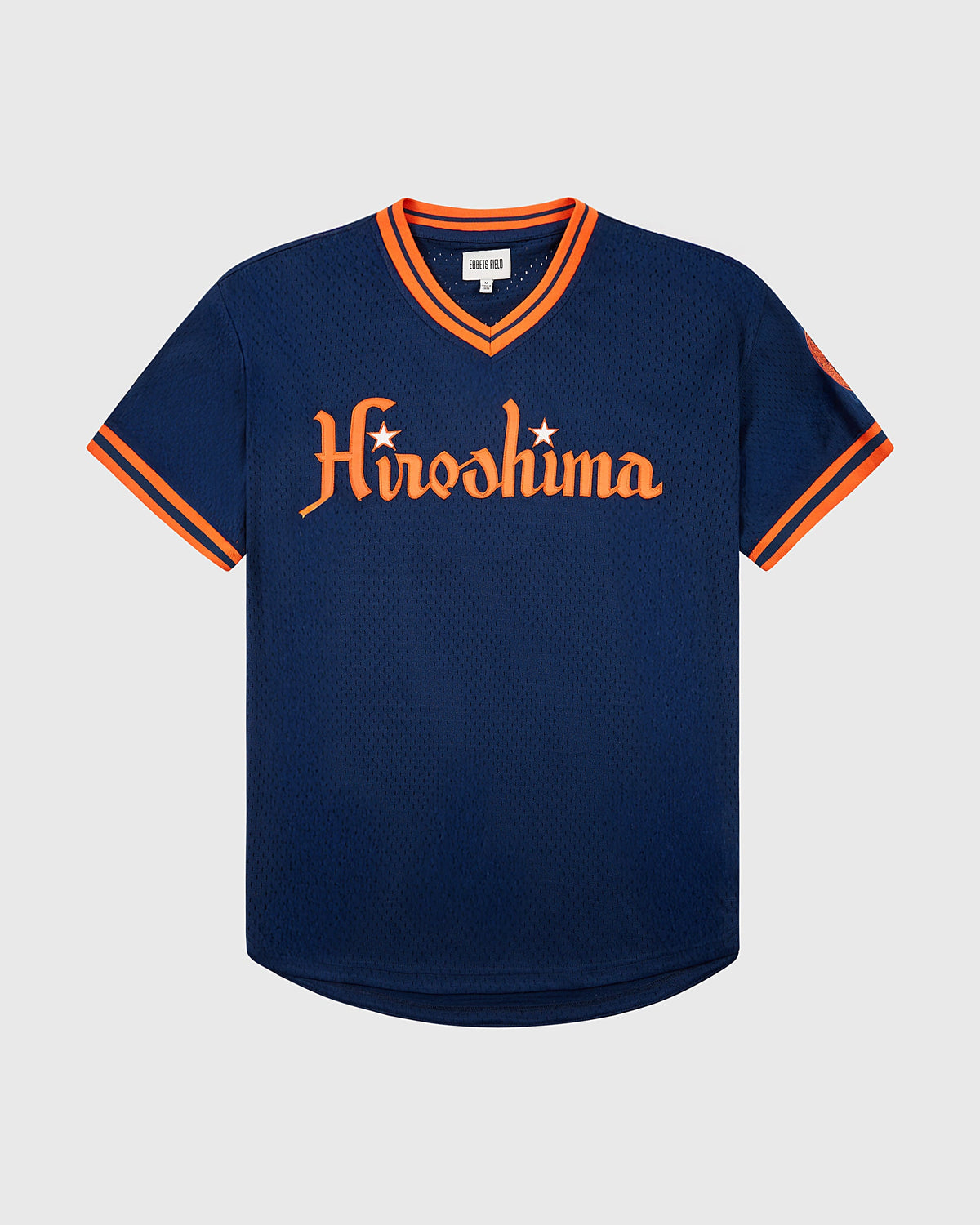 Hiroshima Carp Mesh V-Neck Jersey product image 1, provided for visual reference and product detail review