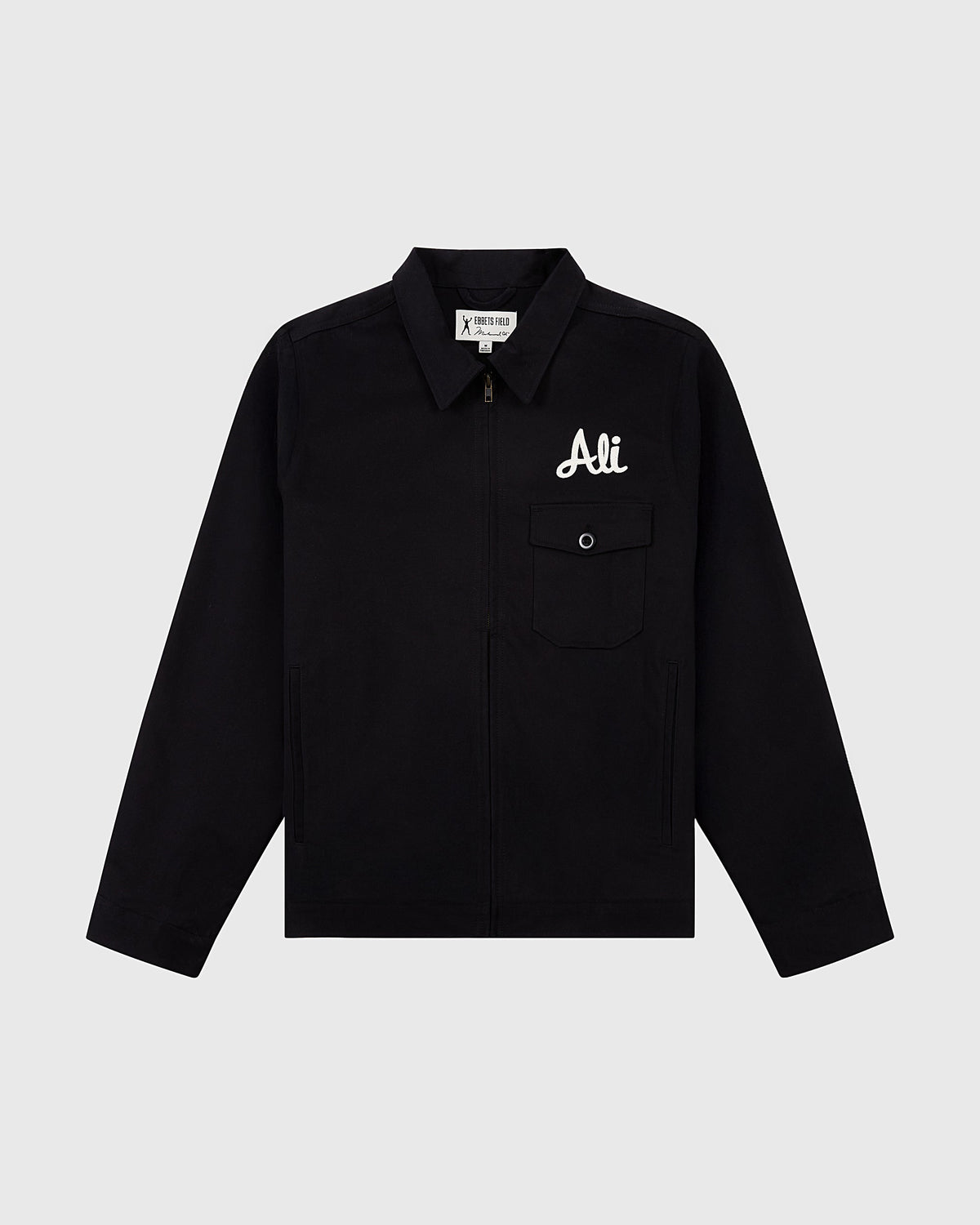 Muhammad Ali Training Camp Cotton Grounds Crew Jacket product image 2, provided for visual reference and product detail