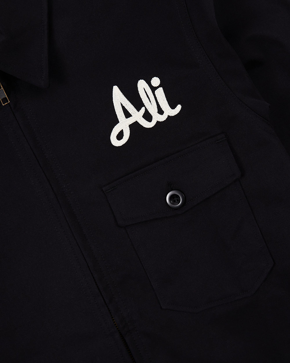 Muhammad Ali Training Camp Cotton Grounds Crew Jacket product image 5, provided for visual reference and product detail