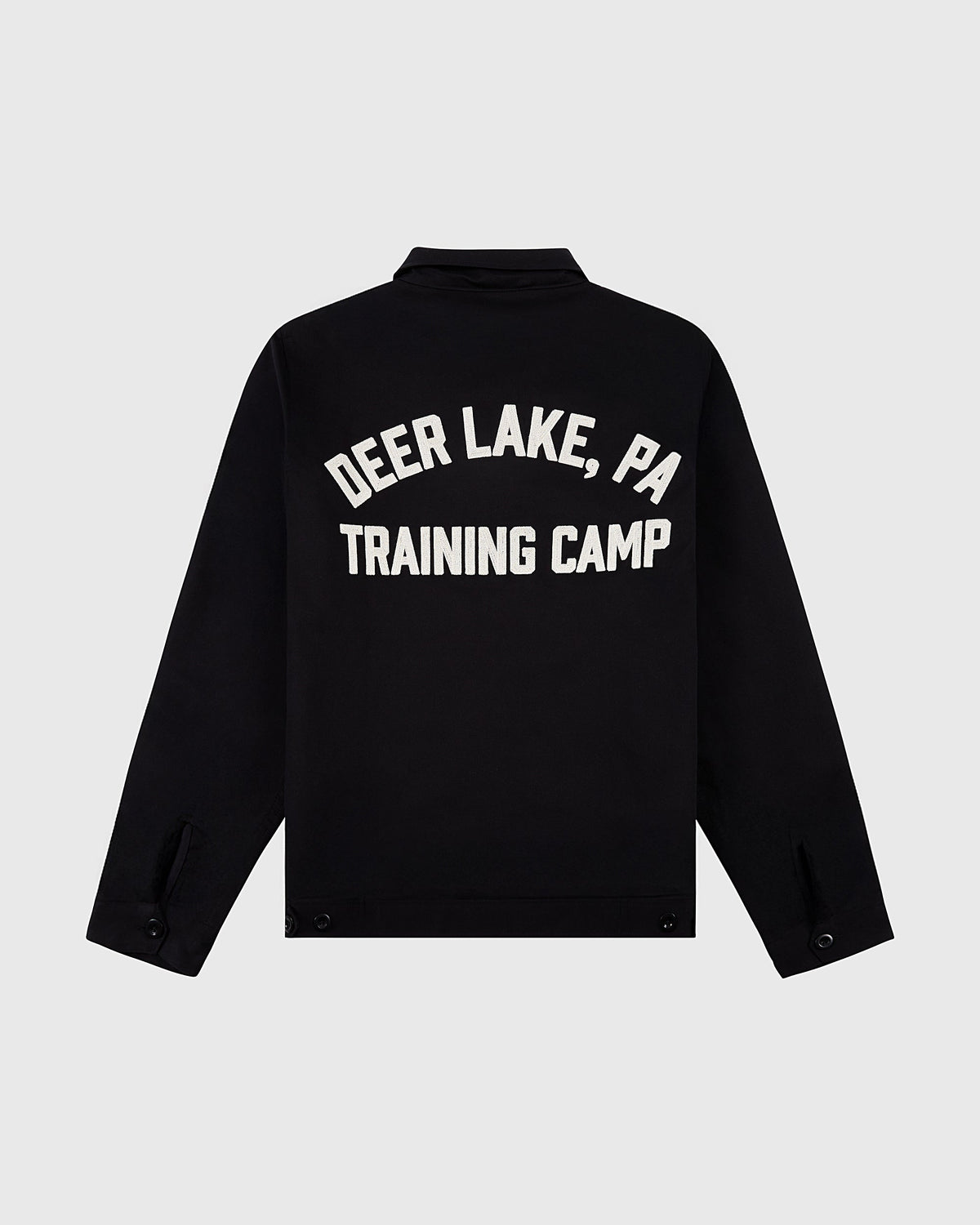 Muhammad Ali Training Camp Cotton Grounds Crew Jacket product image 1, provided for visual reference and product detail