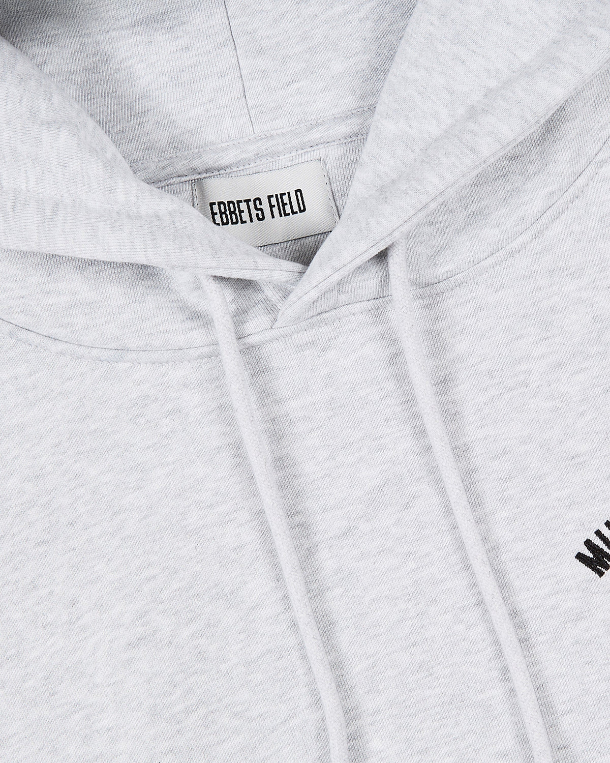 Muhammad Ali Chest Embroidered Heavyweight Cotton Terry Pullover Hoodie product image 6, provided for visual reference and