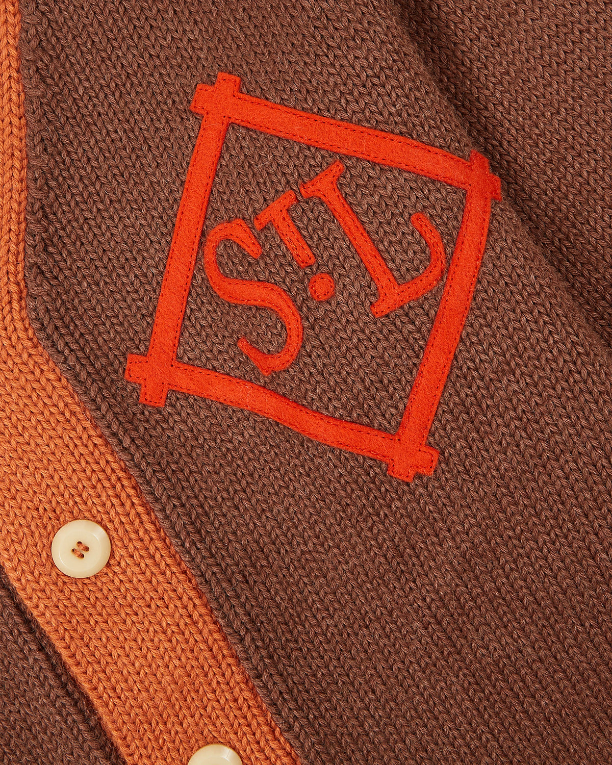 St. Louis Browns 1909 Wool Cardigan Sweater product image 2, provided for visual reference and product detail review