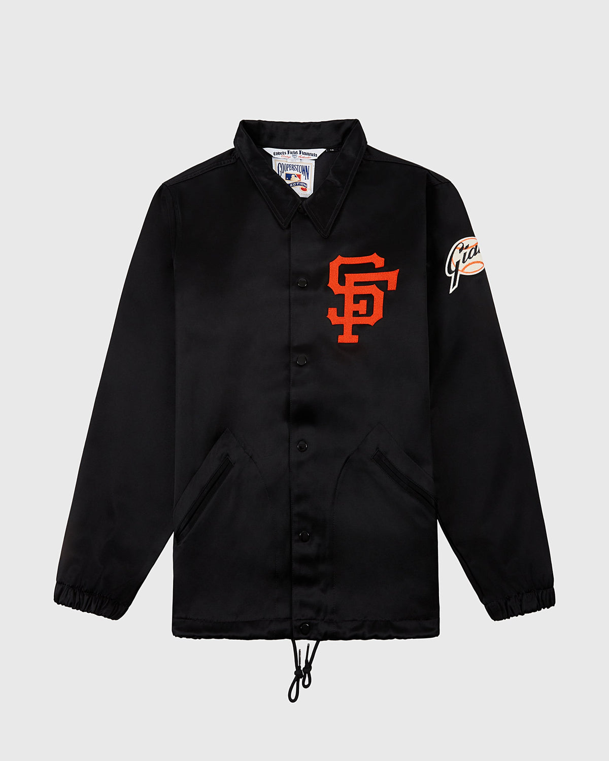 San Francisco Giants 1958 Satin Windbreaker Jacket product image 1, provided for visual reference and product detail review