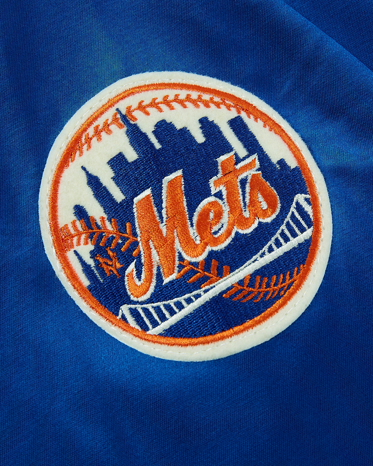 New York Mets 1969 Satin Windbreaker Jacket product image 4, provided for visual reference and product detail review