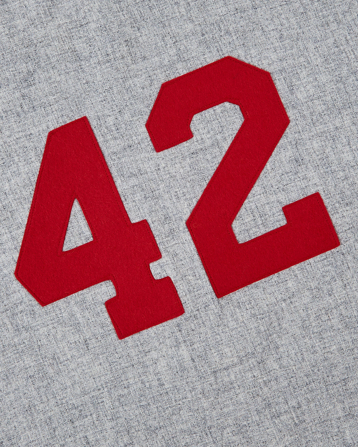 Aloha 100th Infantry 1942 Authentic Wool Road Baseball Jersey product image 4, provided for visual reference and product