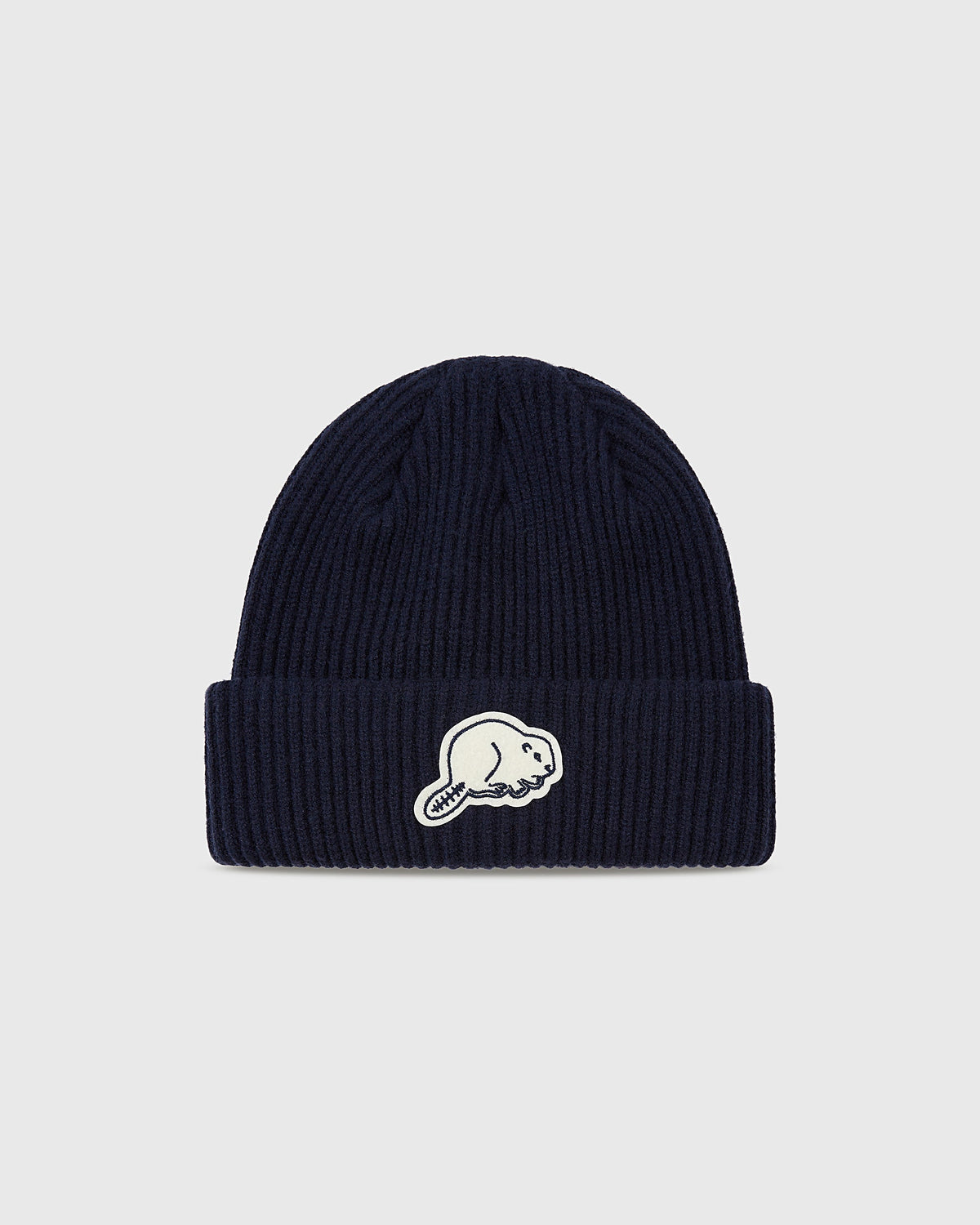 Portland Beavers Felt Logo Ribbed Beanie product image 1, provided for visual reference and product detail review
