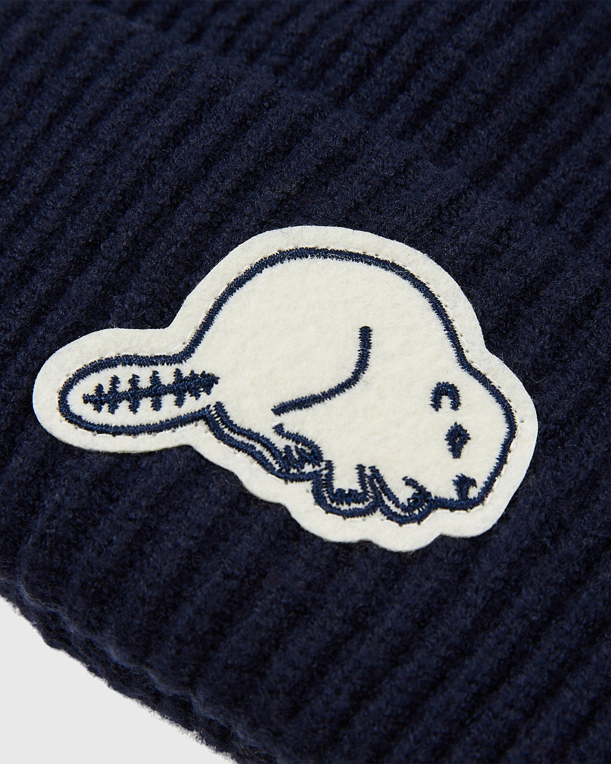 Portland Beavers Felt Logo Ribbed Beanie product image 2, provided for visual reference and product detail review