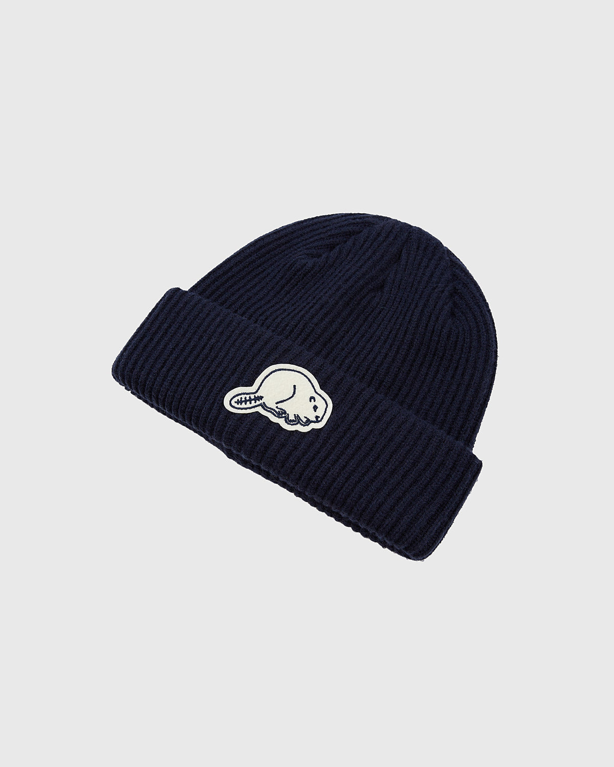 Portland Beavers Felt Logo Ribbed Beanie product image 3, provided for visual reference and product detail review