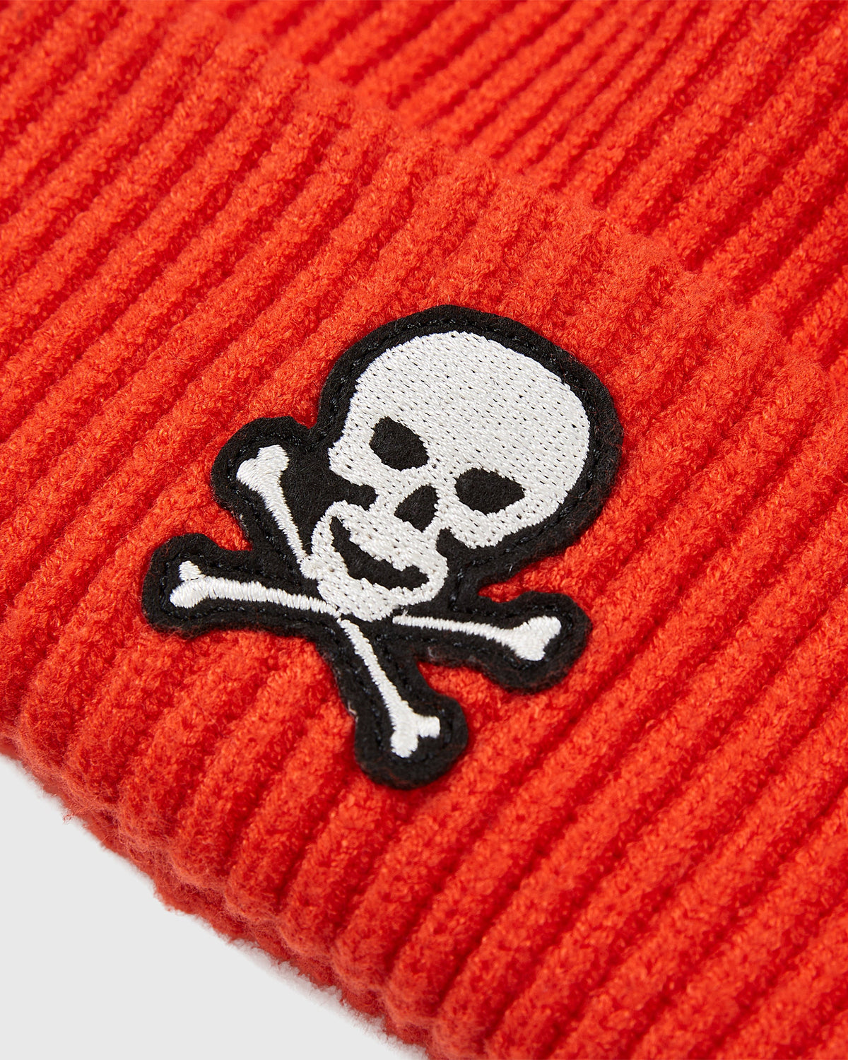 Sioux City Ghosts Embroidered Felt Ribbed Beanie product image 4, provided for visual reference and product detail review
