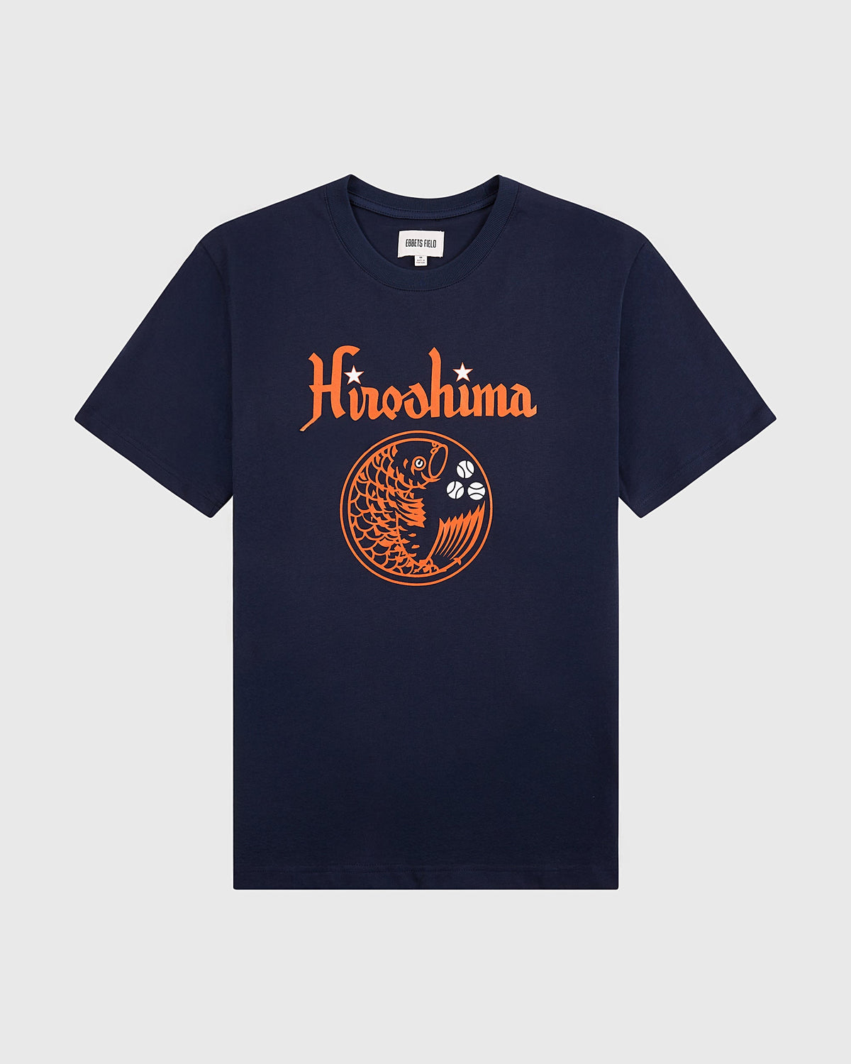 Hiroshima Carp Short Sleeve Graphic T-Shirt product image 1, provided for visual reference and product detail review