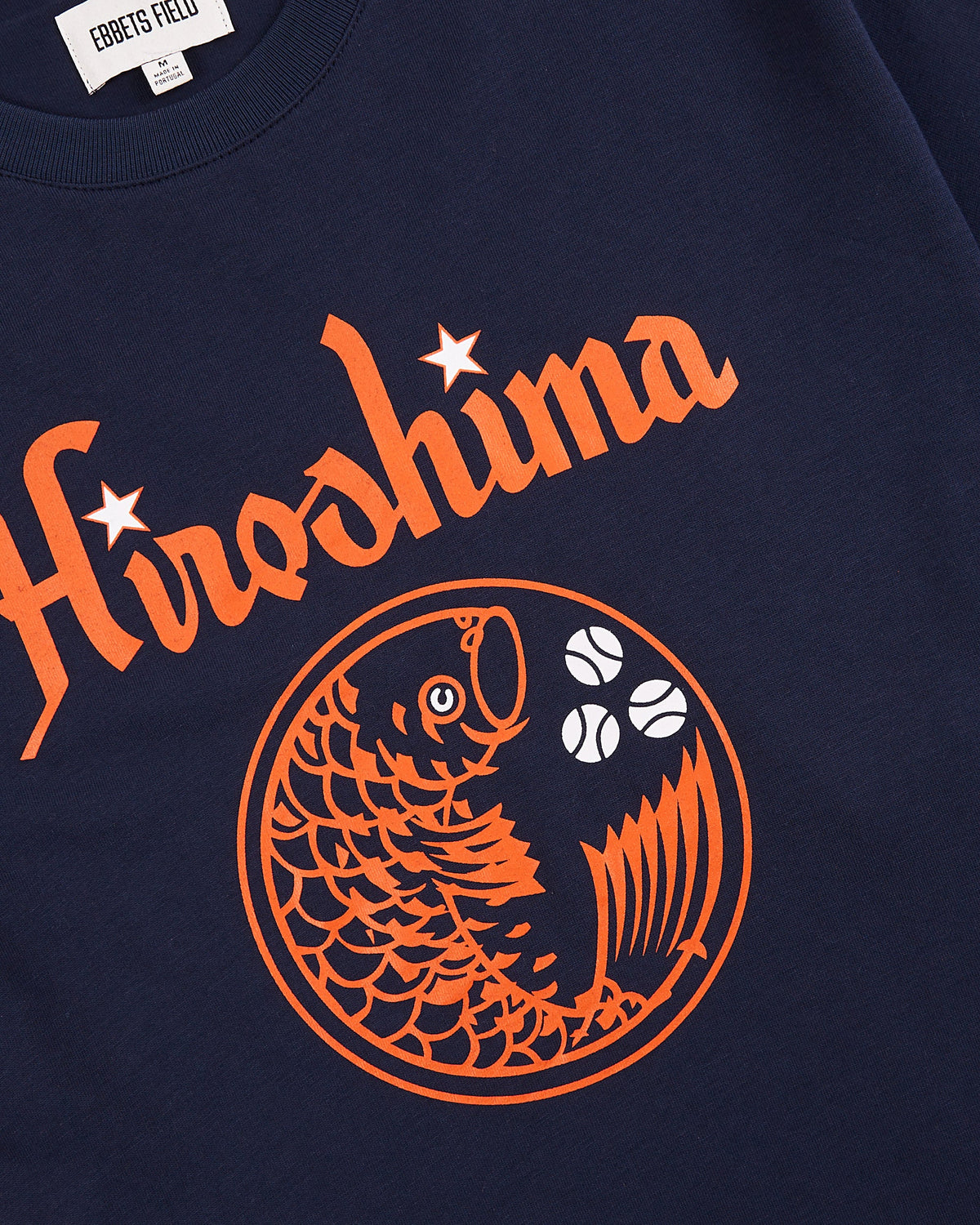 Hiroshima Carp Short Sleeve Graphic T-Shirt product image 2, provided for visual reference and product detail review