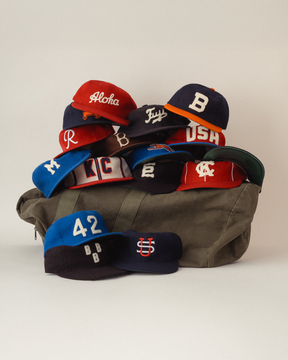 Pacific Greyhounds 1939 Authentic Wool Standard Brim Ballcap product image 2, provided for visual reference and product