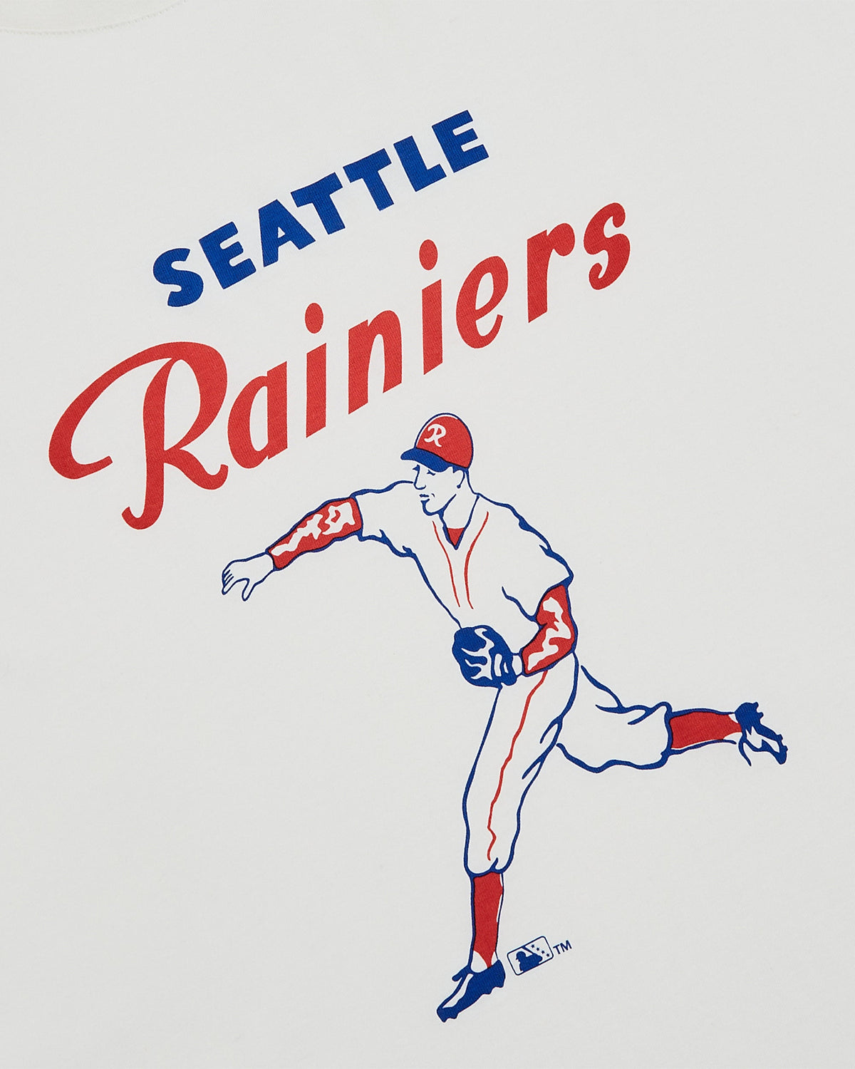 Seattle Rainiers Short Sleeve Graphic T-Shirt product image 2, provided for visual reference and product detail review