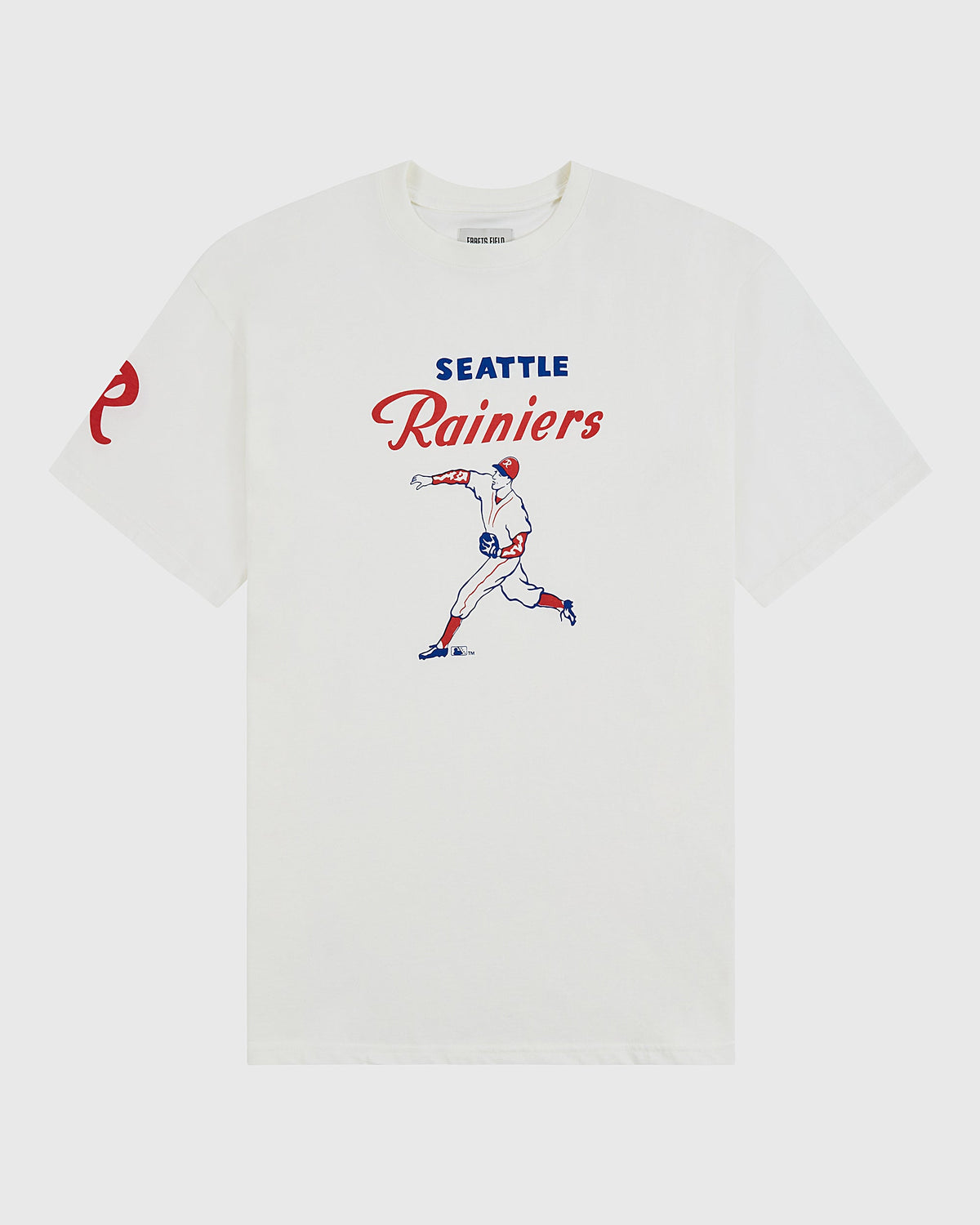 Seattle Rainiers Short Sleeve Graphic T-Shirt product image 1, provided for visual reference and product detail review