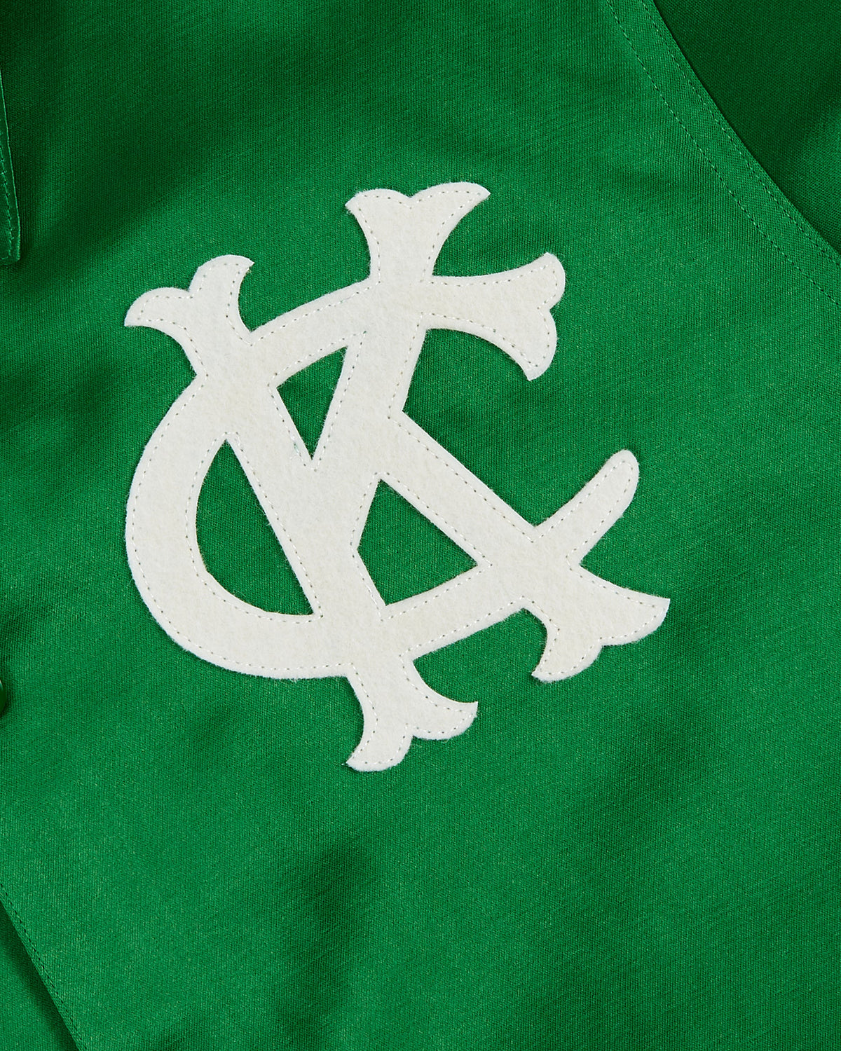 Kansas City Athletics 1963 Satin Windbreaker Jacket product image 2, provided for visual reference and product detail review