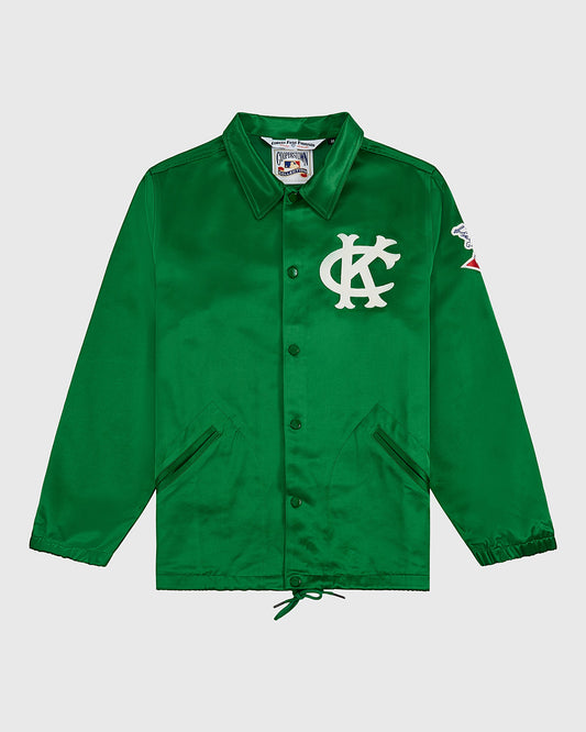 Kansas City Athletics 1963 Satin Windbreaker Jacket product image 1, provided for visual reference and product detail review