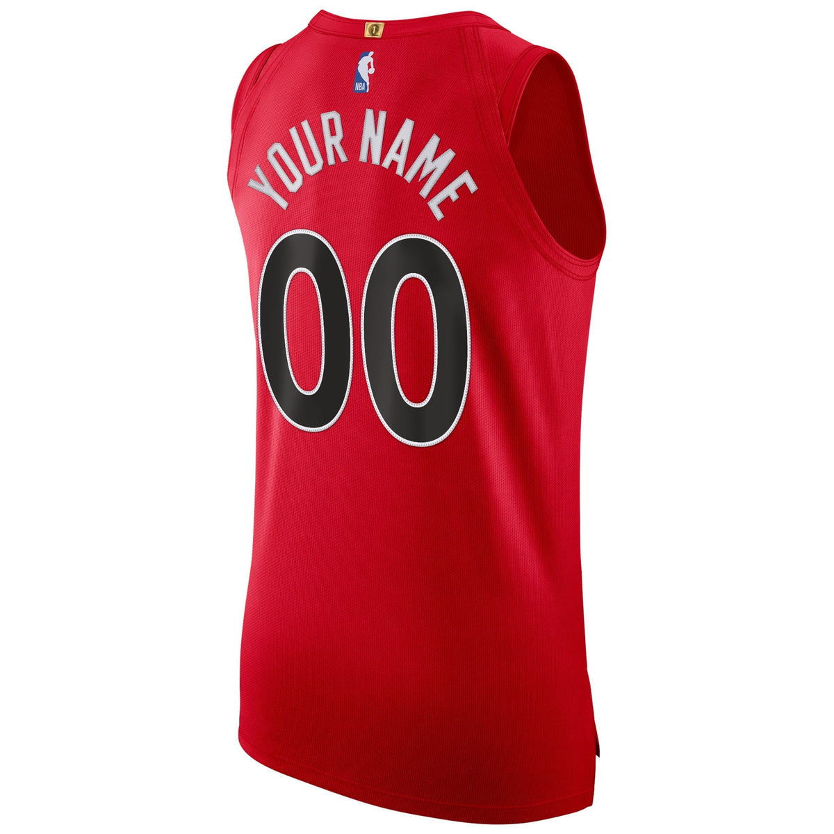 Men's Toronto Raptors Nike Red 2020/21 Authentic Custom product image 4