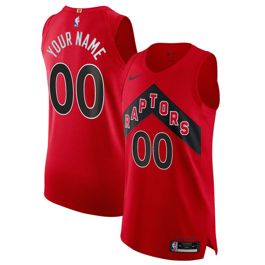 Men's Toronto Raptors Nike Red 2020/21 Authentic Custom product image 1