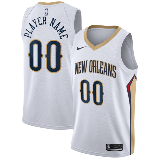 Men's New Orleans Pelicans Nike White 2020/21 Swingman product image 1