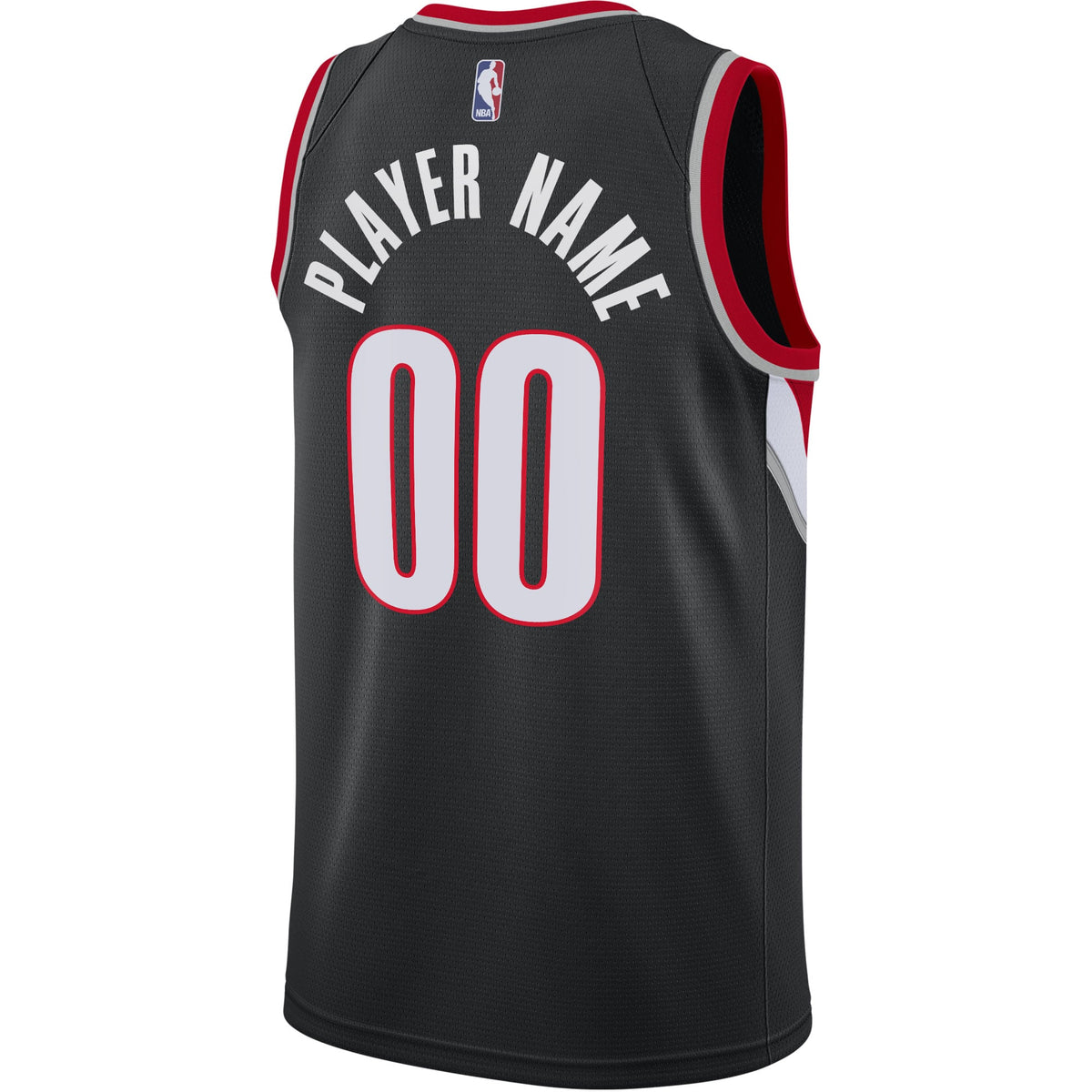 Men's Portland Trail Blazers Nike Black 2020/21 Swingman product image 4