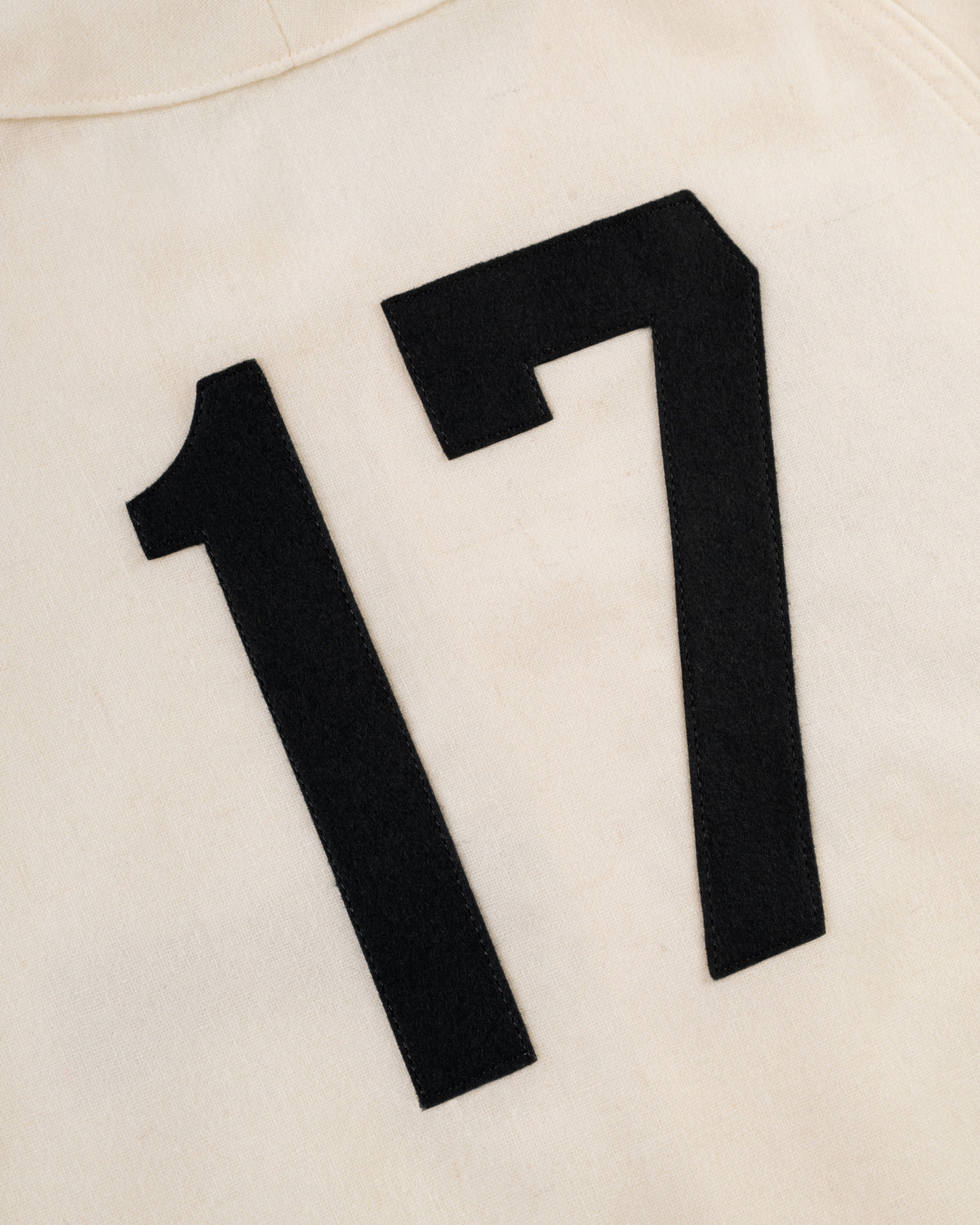 Topeka Owls 1947 Authentic Wool Home Baseball Jersey product image 4, provided for visual reference and product detail review