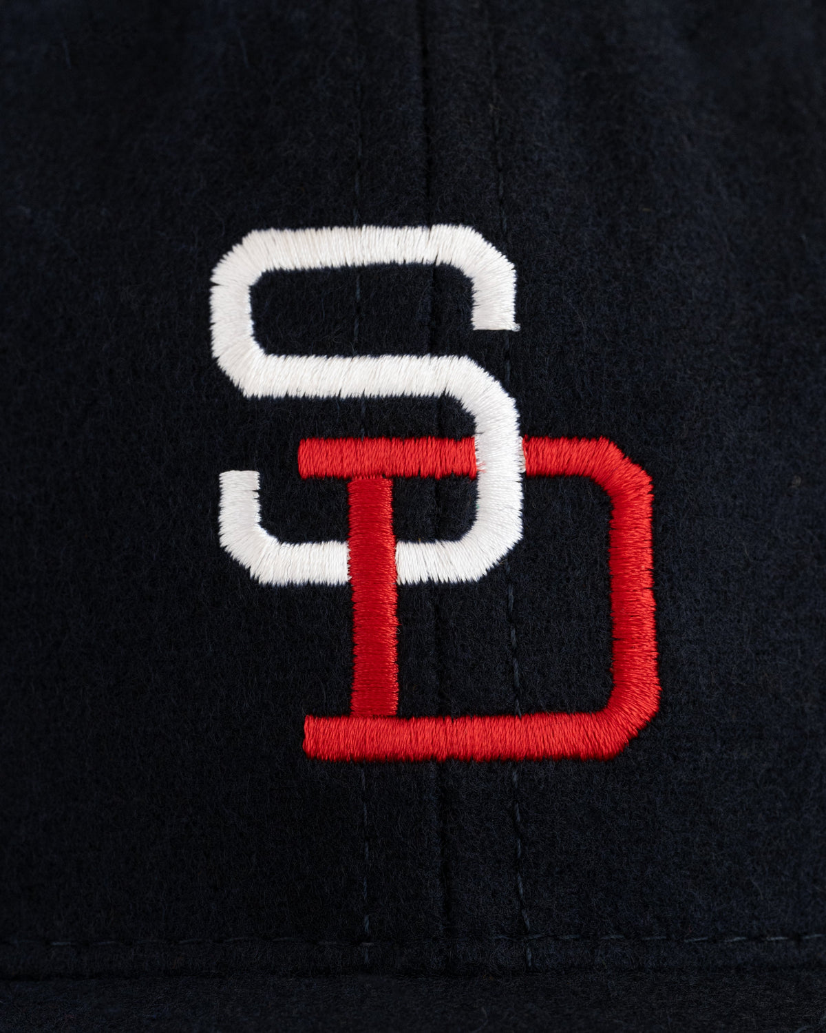 San Diego Padres (PCL) 1956 Authentic Wool Ballcap product image 3, provided for visual reference and product detail review