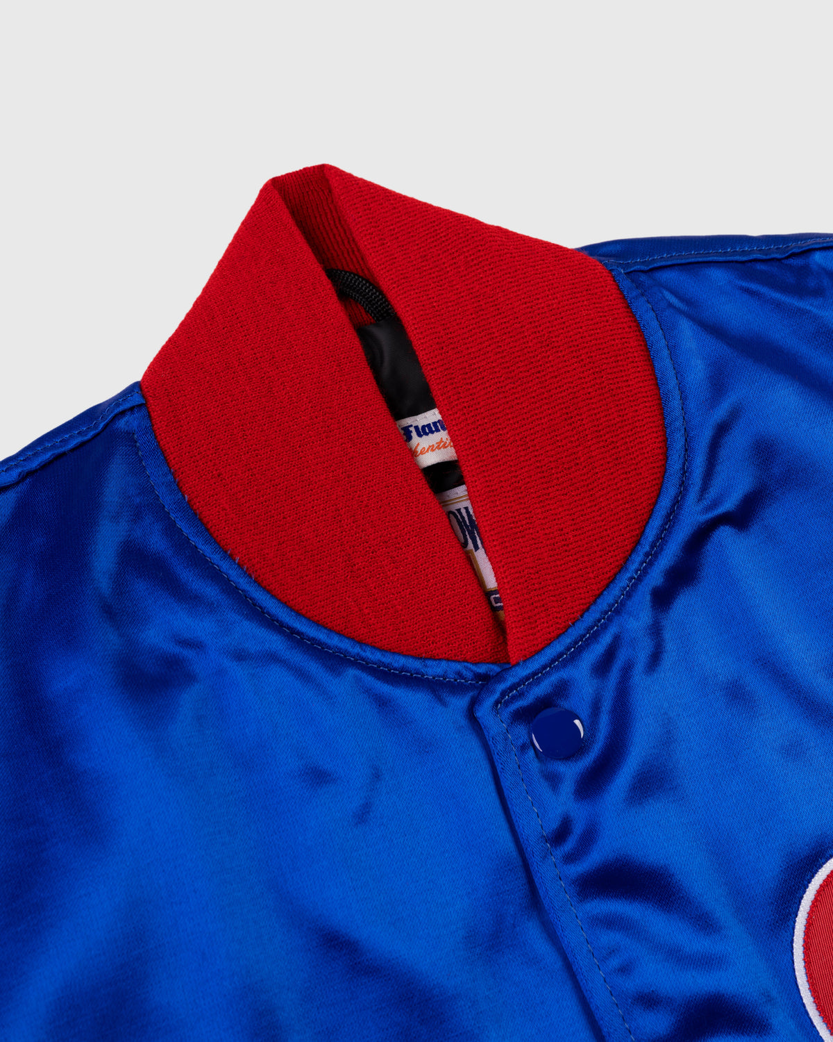 Montreal Expos 1969 Authentic All Satin Varsity Jacket product image 2, provided for visual reference and product detail