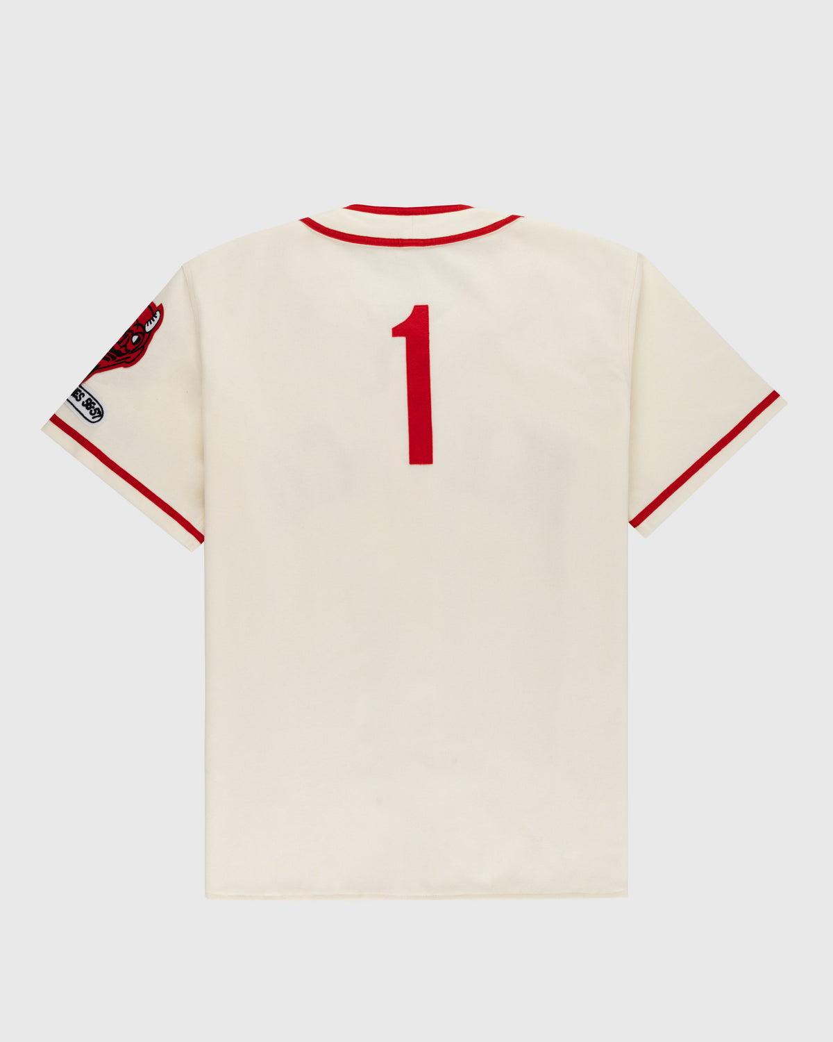 Mexico City Red Devils 1957 Authentic Wool Home Jersey product image 2, provided for visual reference and product detail