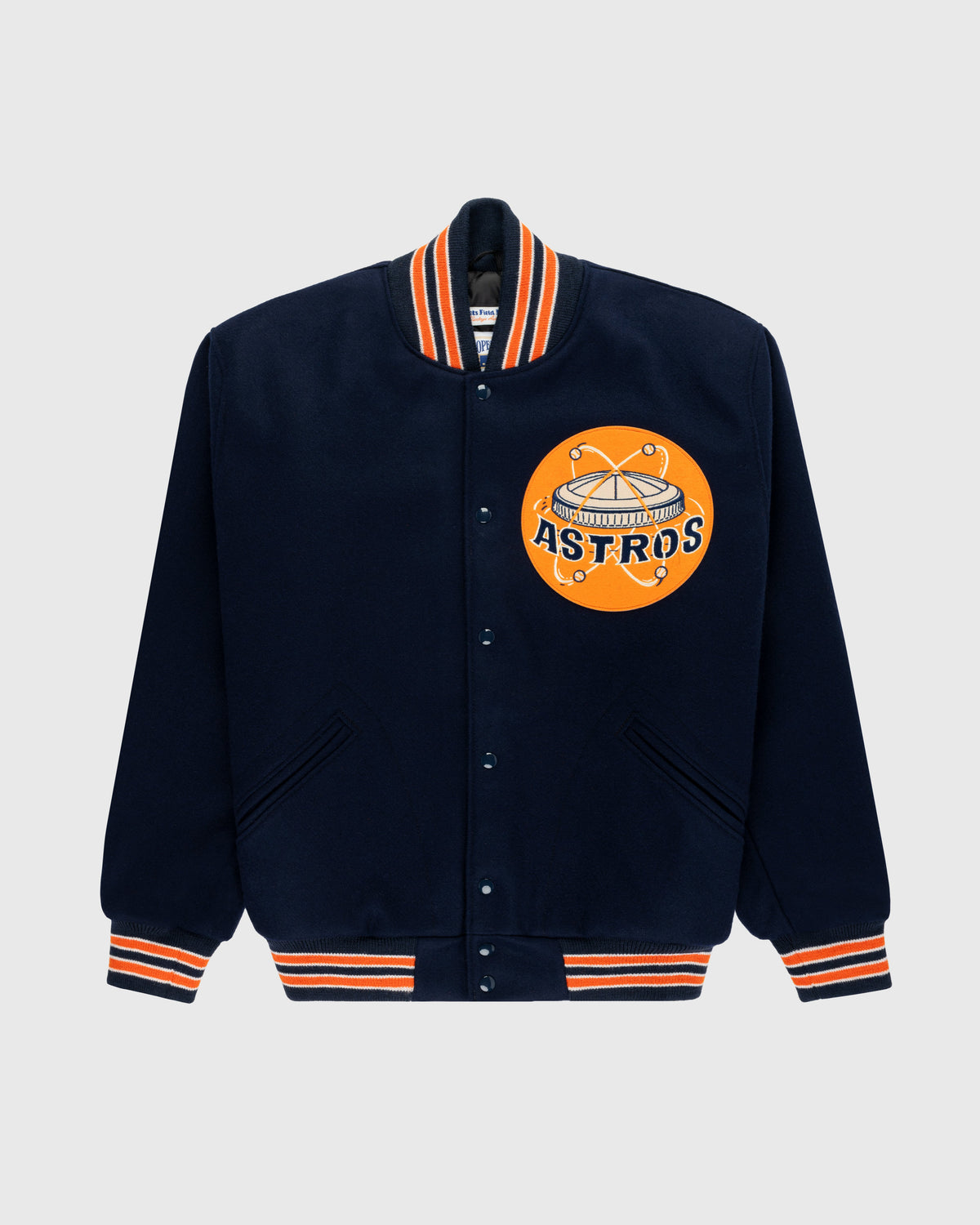 Houston Astros 1965 Authentic All Wool Varsity Jacket product image 1, provided for visual reference and product detail