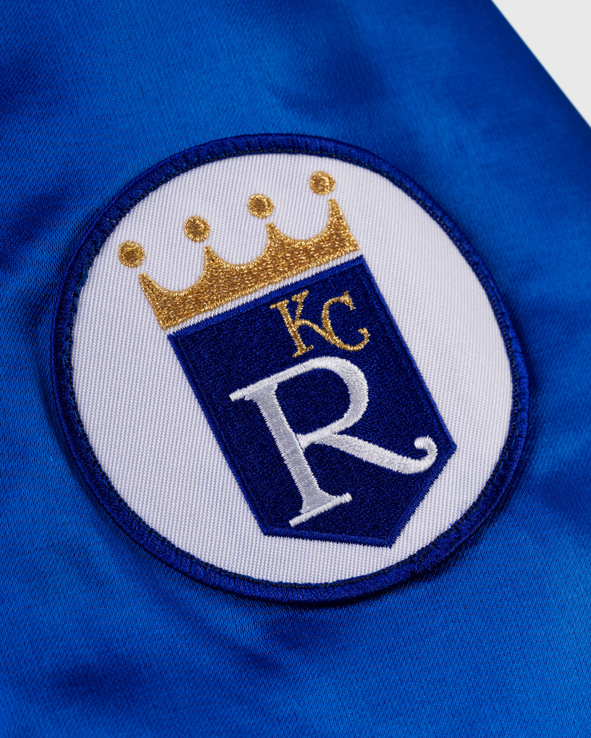 Kansas City Royals 1969 Authentic All Satin Varsity Jacket product image 4, provided for visual reference and product detail