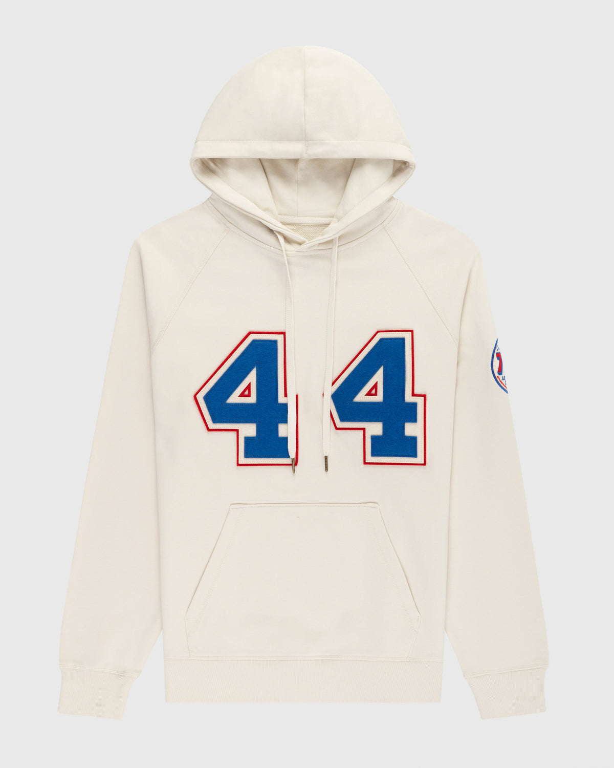 Hank Aaron French Terry Script Hooded Sweatshirt product image 1, provided for visual reference and product detail review
