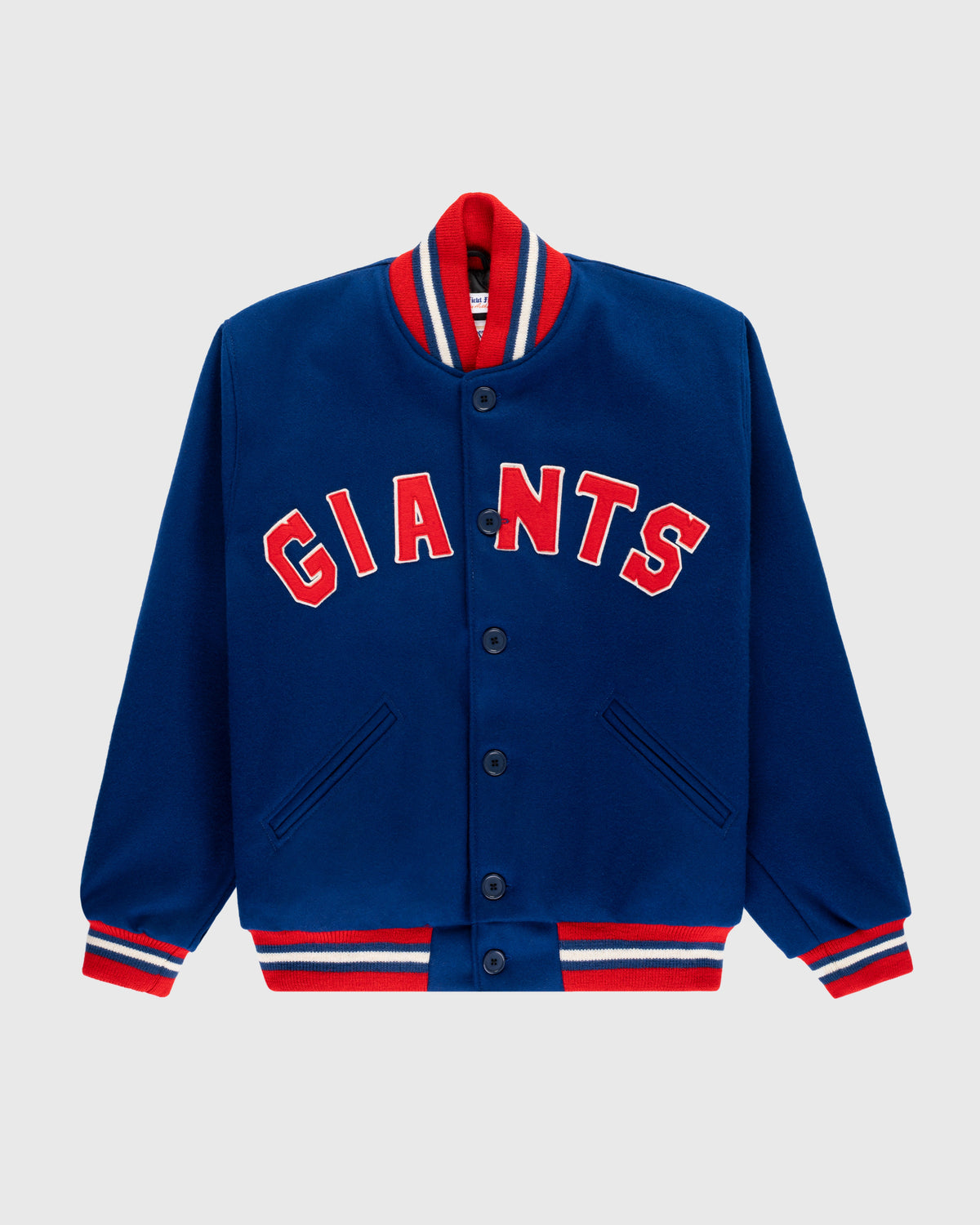 New York Giants 1932 Authentic All Wool Varsity Jacket product image 1, provided for visual reference and product detail