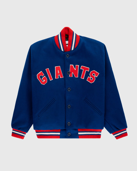 New York Giants 1932 Authentic All Wool Varsity Jacket product image 1, provided for visual reference and product detail